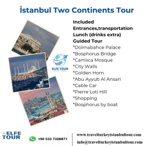 Tour guiado de un día completo por dos continentes en Estambul con almuerzo