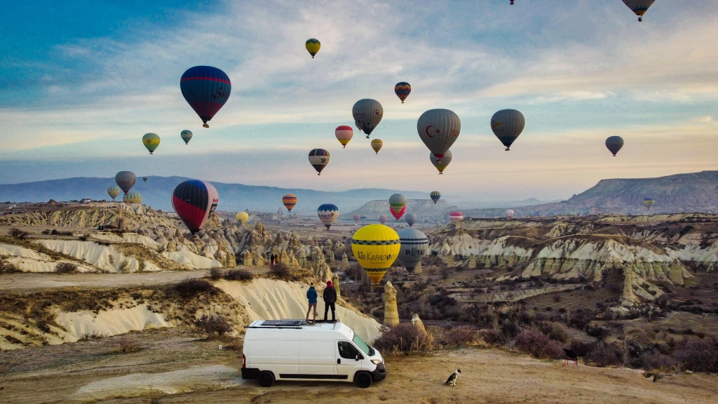 TOUR DE CAPADOCE EN AVION