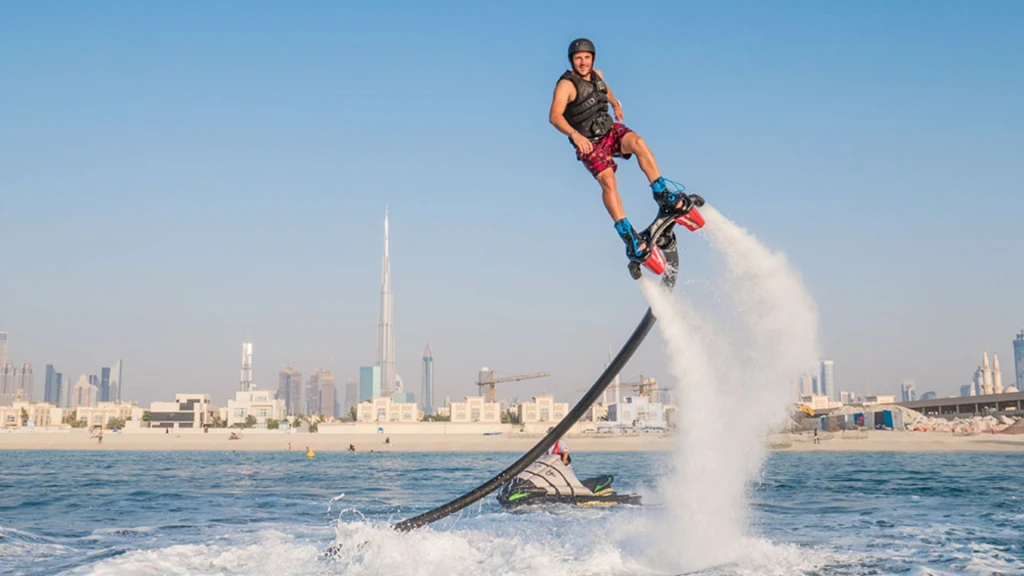 Experiencia de Flyboard en Dubái