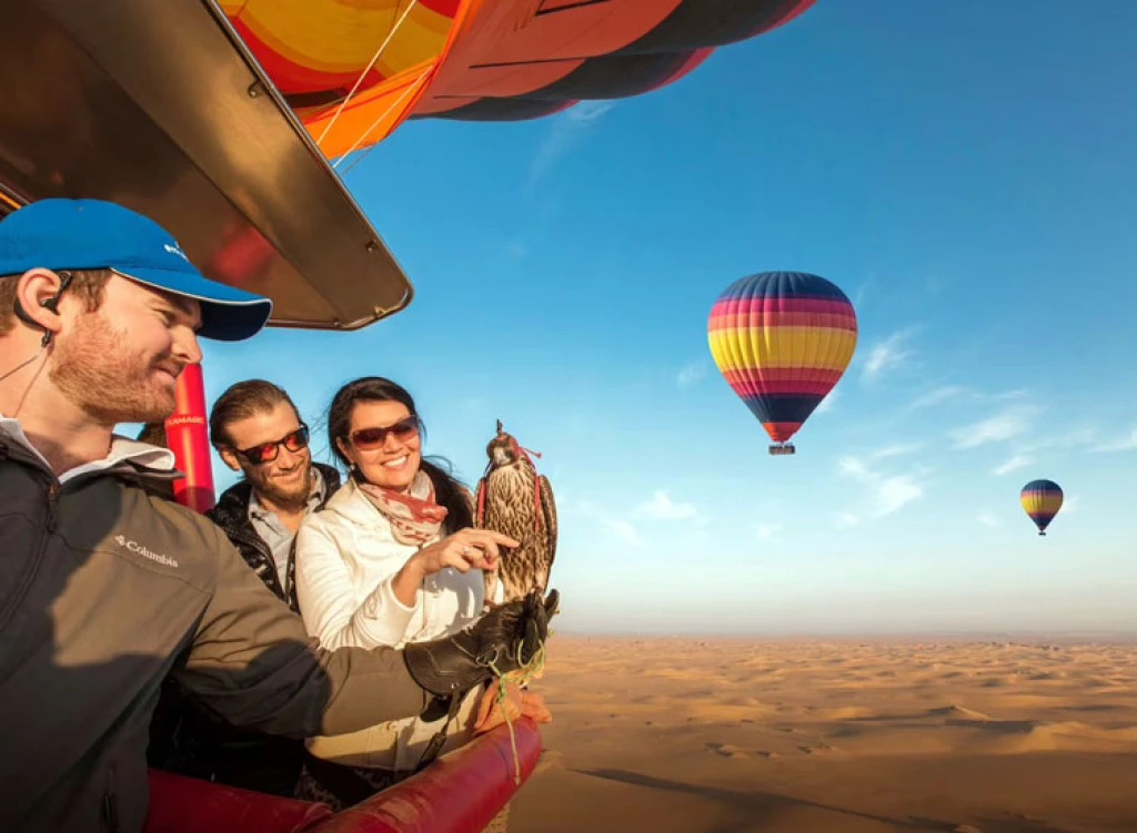 Passeio de Balão de Ar Quente em Dubai