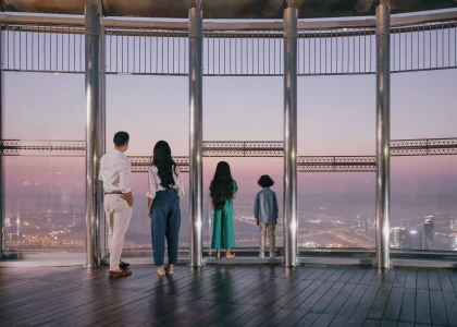 Andares 124 e 125 do Burj Khalifa