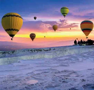 Pamukkale Hot baloon experience