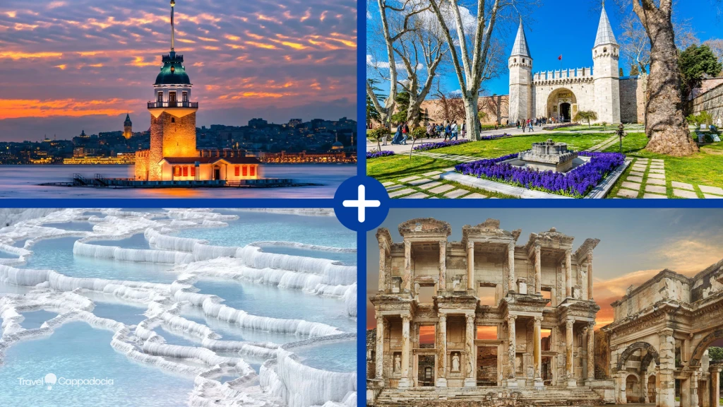 Pacote de Tour de 6 Dias: Istambul, Éfeso e Pamukkale