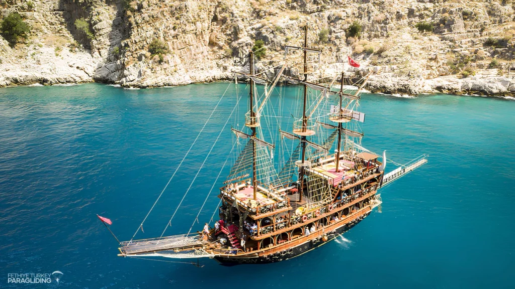 Fethiye Oludeniz 6 Islands Pirate Boat Tour With Lunch & Swim Stops