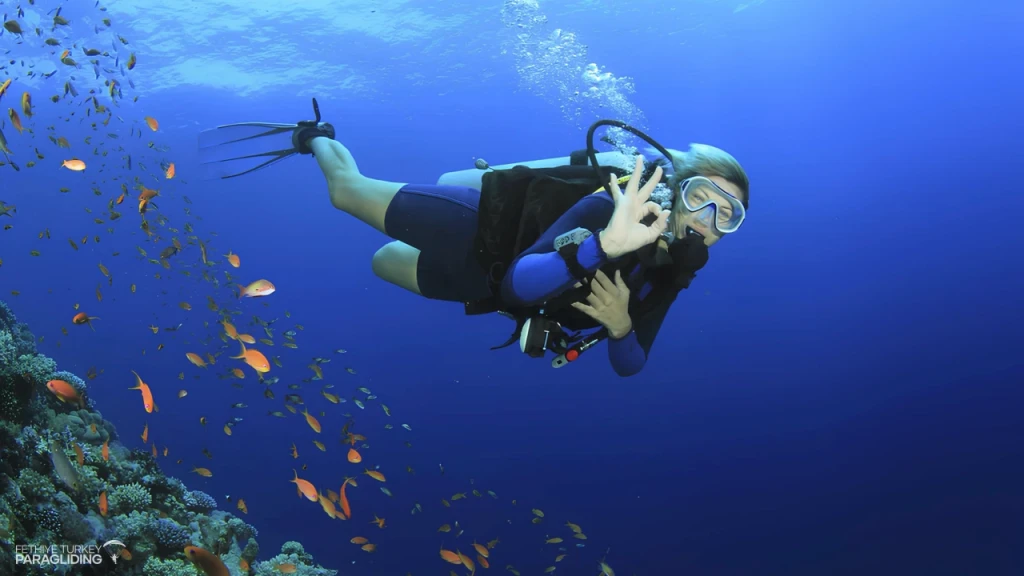 Scuba Diving in Oludeniz Fethiye
