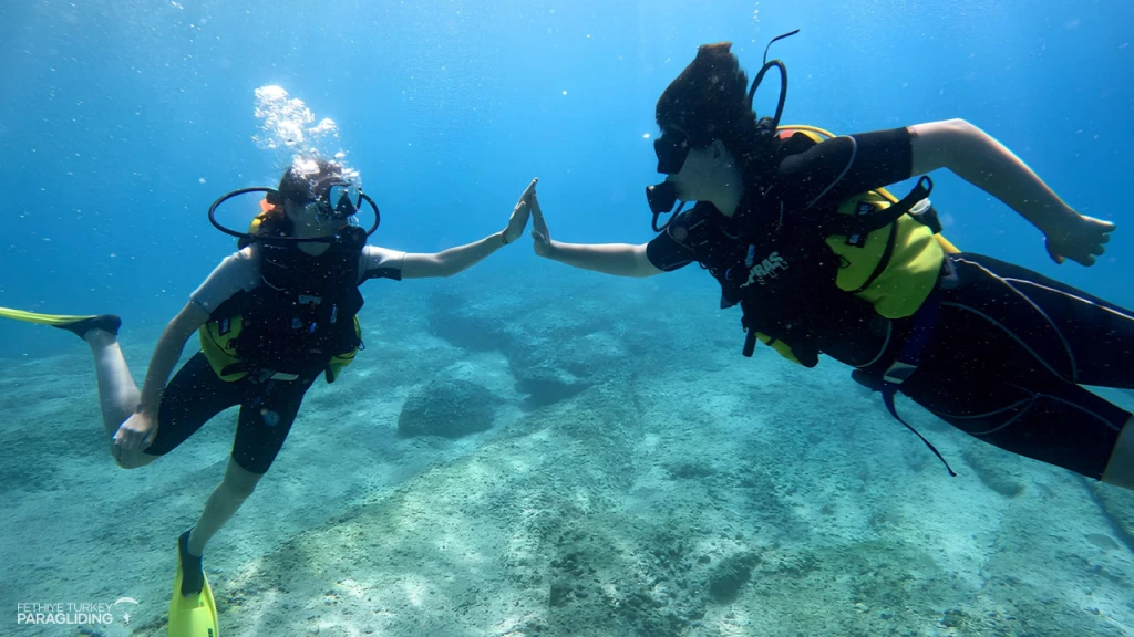 Scuba Diving in Oludeniz Fethiye