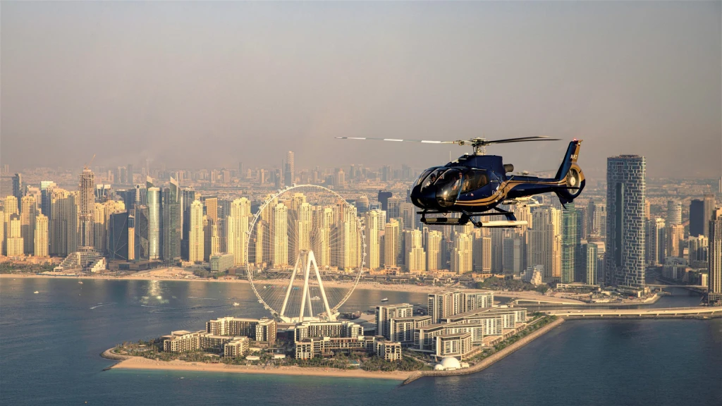 Dubai 22 Dakika Helikopter Turu