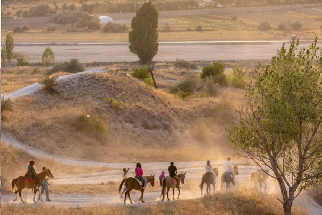 Sunset Horseback Ride In Cappadocia Valleys