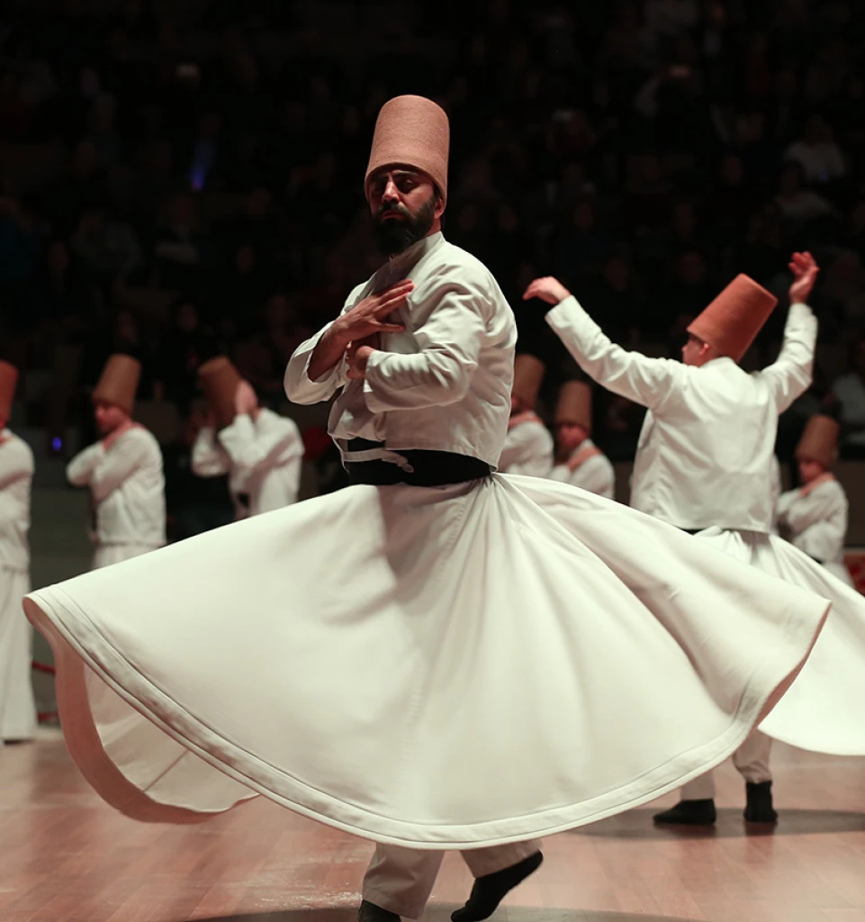 Predstava vrtećih derviša u Kapadokiji – Vodič za Sema ceremoniju