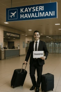 Kayseri lufthavn til Kappadokia – privat transport