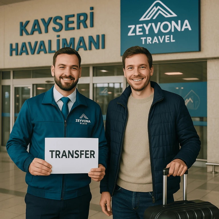 Prevoz od aerodroma Kayseri do Kapadokije - Šatl transfer