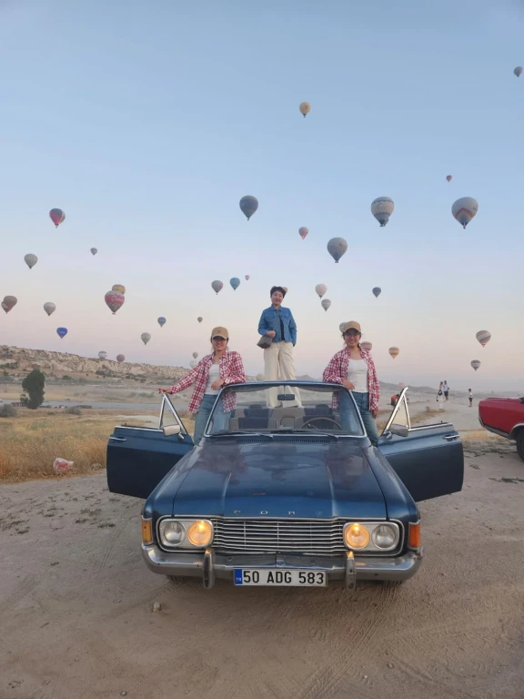 Klassisk biltur Kappadokien – Soluppgång & Älvstenar