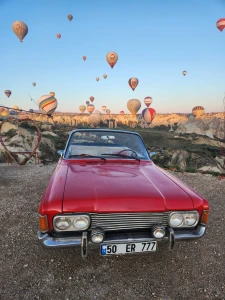 Klassisk biltur Cappadocia – Soloppgang & Fe-felter