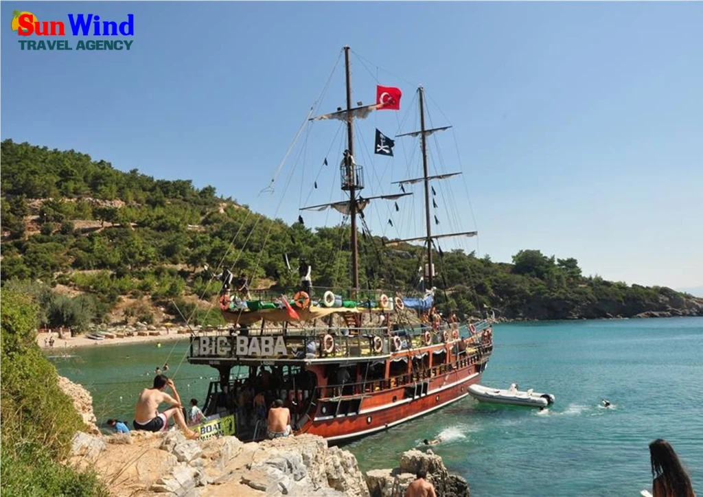 Kusadasi Big Baba Boat Trip Party - Swimming, Sun & Fun