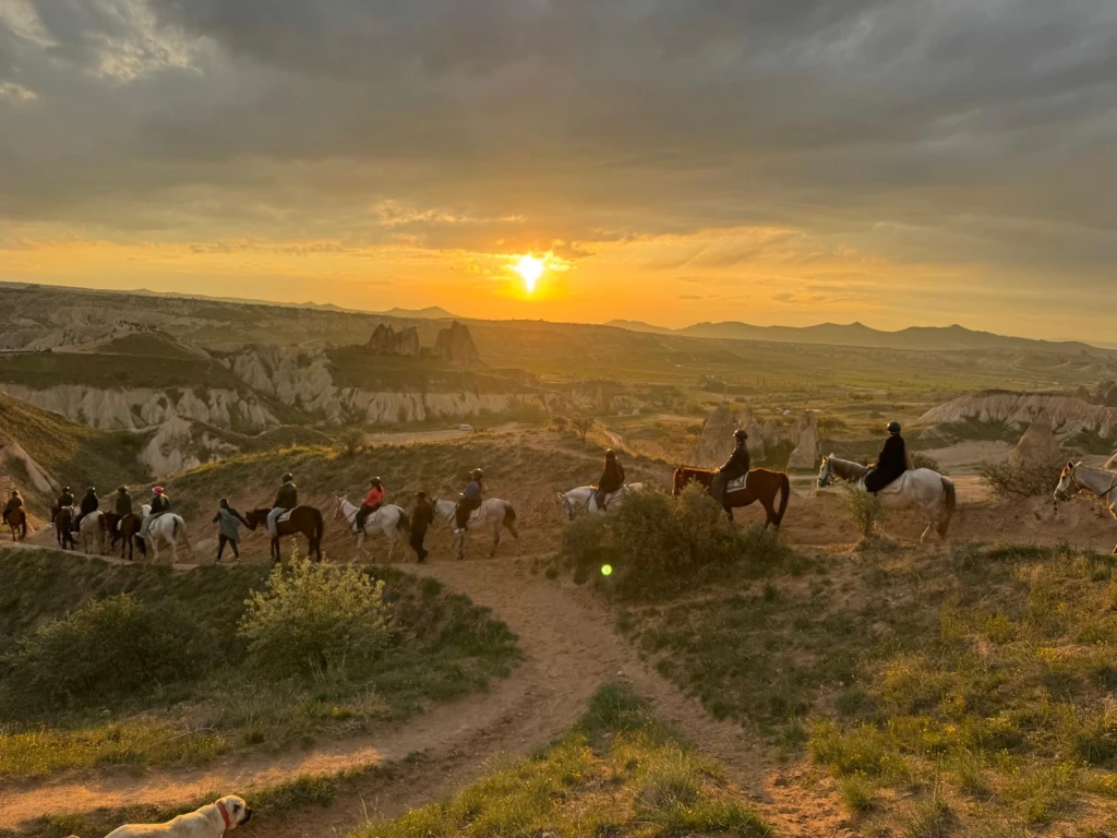 Jahanje po Cappadociji - Zalazak sunca i doline
