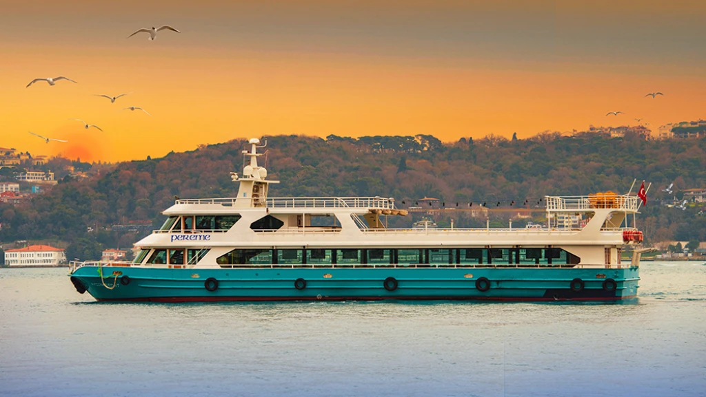 Istanbul: Bosphorus Sunset Cruise with Drinks & Snack