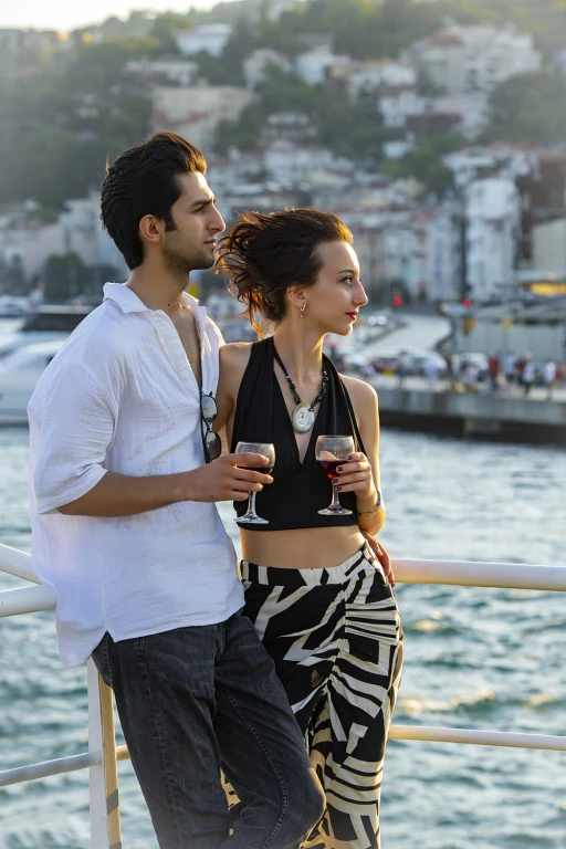 Istanbul: Bosphorus Sunset Cruise with Drinks & Snack