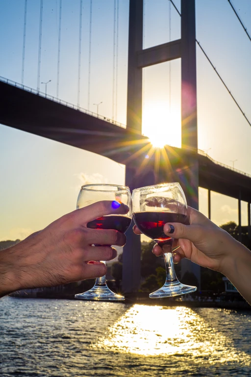 Istanbul: Bosphorus Sunset Cruise with Drinks & Snack