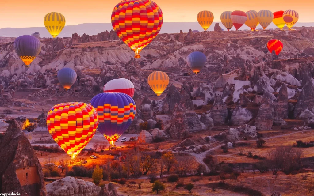 Excursion privée d'une journée à Cappadoce au départ d'Istanbul en avion
