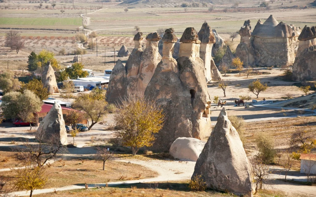 Excursion privée d'une journée à Cappadoce au départ d'Istanbul en avion