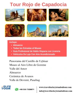 Tur Merah Cappadocia (Tur Utara)