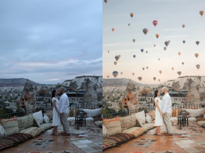 Terrace Photoshooting