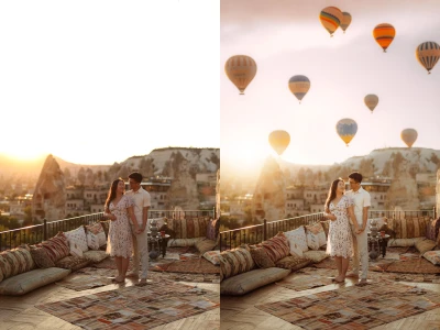 Terrace Photoshooting