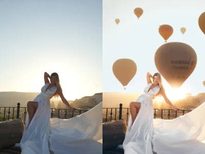 Terrace Photoshooting