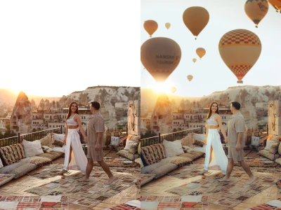 Terrace Photoshooting