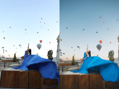 Terrace Photoshooting