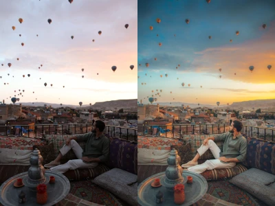 Terrace Photoshooting