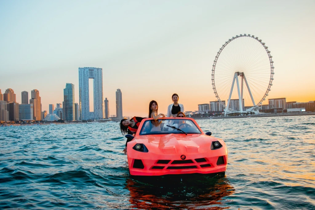 Dubai Jet Ski или Jet Car: что веселее?