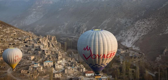 Kapadokya Soğanlı Vadisi Balon Turu – Gün Doğumu & Eşsiz Manzaralar