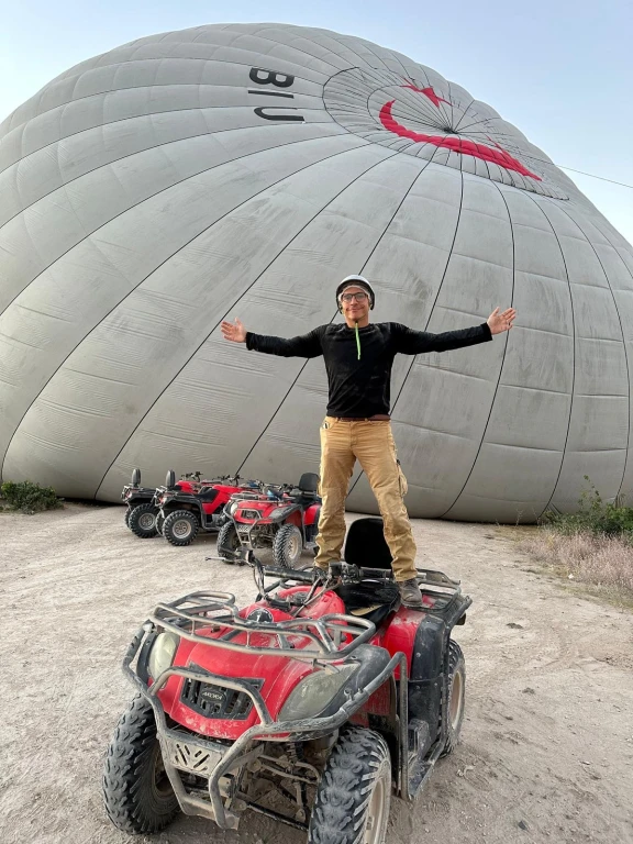 "Tour de ATV nas Três Belezas de Ürgüp 2 Horas ao Amanhecer"