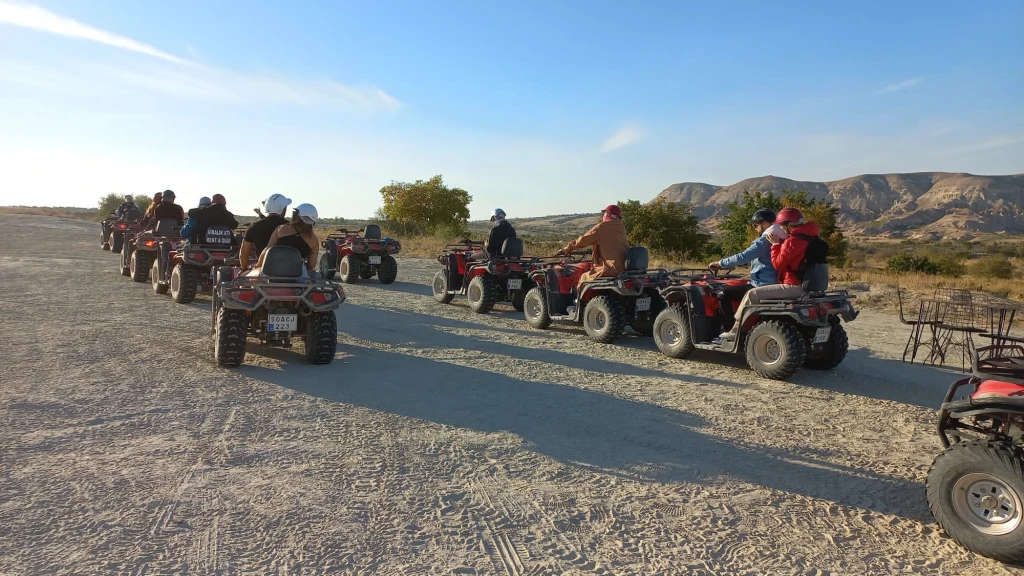 Ürgüp Tre Skönheter Atv Tur 1 Timme