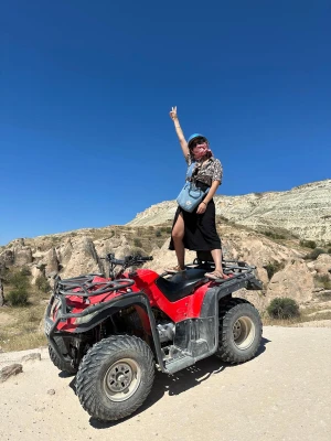 Tur ATV Ürgüp Tiga Cantik 1 Jam