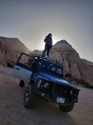 Tur Safari Jeep Kapadokya Menikmati Matahari Terbenam