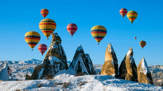 Kapadokya Balon Turu | Gün Doğumunda Gökyüzünde Uçuş