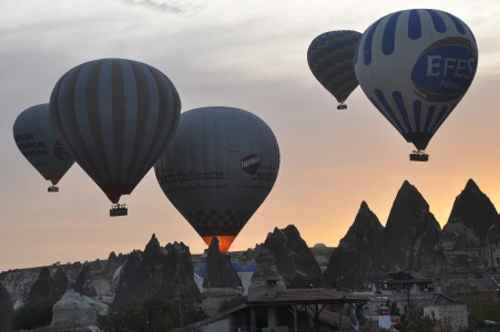 Kapadokya Balon Turu | Gün Doğumunda Gökyüzünde Uçuş