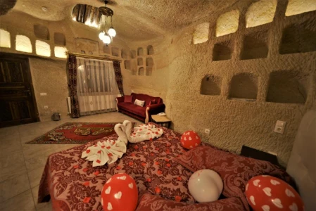 Kapadokya Balayı Paketi | Dedeli Cave Hotel 304 Oda