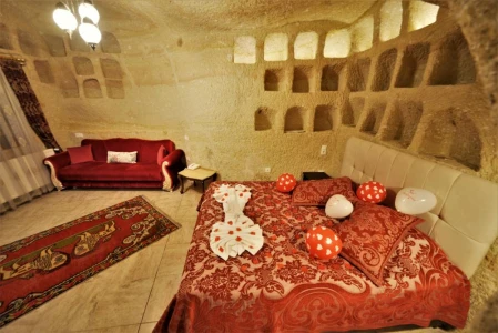 Kapadokya Balayı Paketi | Dedeli Cave Hotel 304 Oda