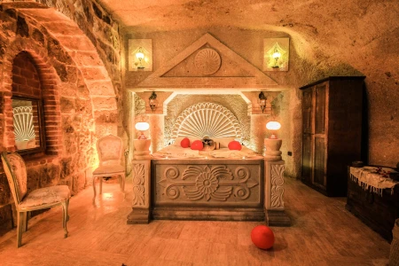 Kapadokya Casia Cave Hotel 105 | Otantik Cave Oda Deneyimi