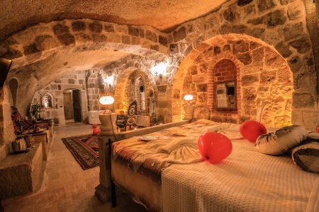 Kapadokya Casia Cave Hotel 105 | Otantik Cave Oda Deneyimi