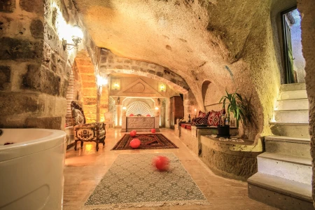 Kapadokya Casia Cave Hotel 105 | Otantik Cave Oda Deneyimi