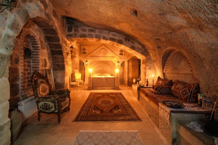 Kapadokya Casia Cave Hotel 105 | Otantik Cave Oda Deneyimi