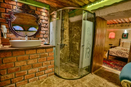 Kapadokya Casia Cave Hotel 107 | Balayına Özel Taş Oda