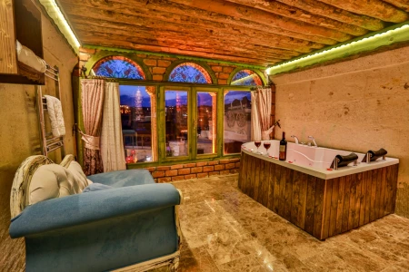 Kapadokya Casia Cave Hotel 107 | Balayına Özel Taş Oda