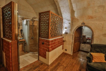 Casia Cave Hotel 109 | Geniş Jakuzili Manzaralı Balayı Odası