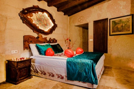 Kapadokya Balayı Paketi | Abraş Cave Hotel 204 Oda