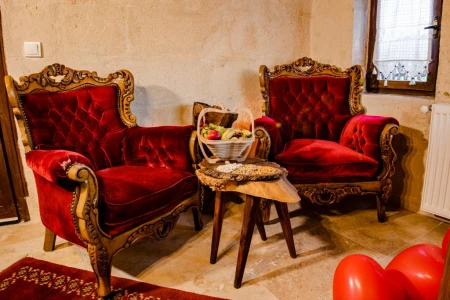 Kapadokya Balayı Paketi | Abraş Cave Hotel 204 Oda